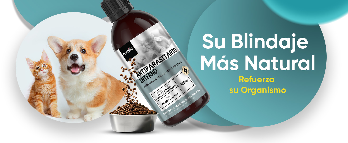 Antiparasitario interno para reforzar el organismo 