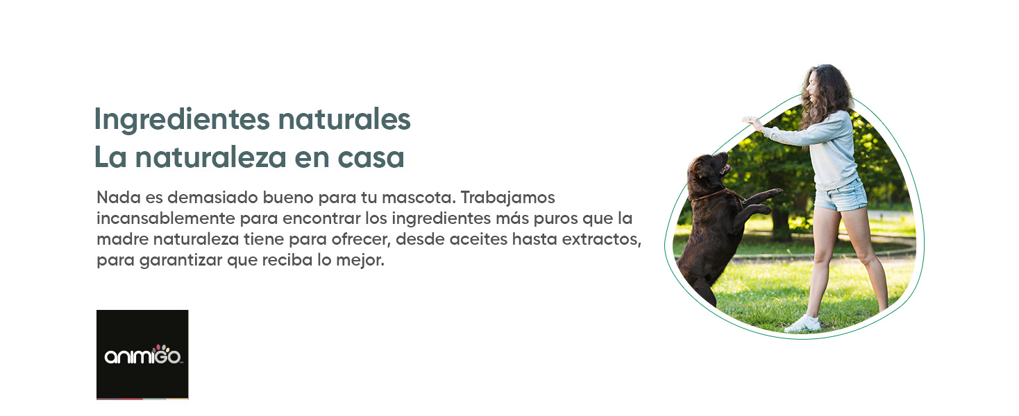 animigo, productos elaborados con ingredientes naturales